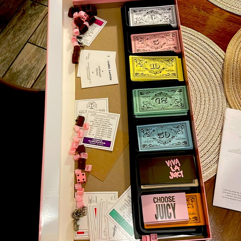 💕Juicy Couture MONOPOLY Game💕